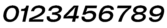 PolySans RelaxWideItalic Instance Font OTHER CHARS