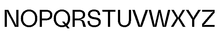PolySans Slim Font UPPERCASE