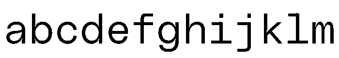 PolySans SlimMono Instance FONT