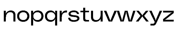 PolySans SlimWide Font LOWERCASE