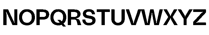 PolySansArabic Median Instance Font UPPERCASE