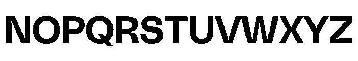 PolySansHebrew Inky Instance Font UPPERCASE