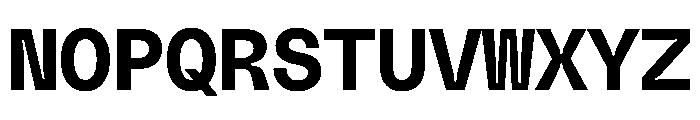 PolySansHebrew InkyMono Instance Font UPPERCASE