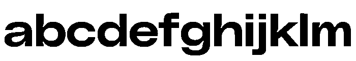 PolySansHebrew InkyWide Instance FONT