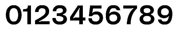 PolySansHebrew Median Instance Font OTHER CHARS