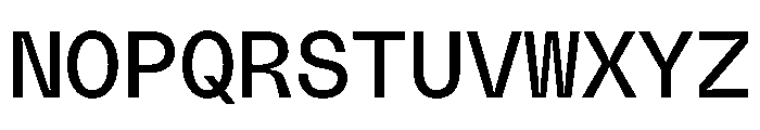 PolySansHebrew NeutralMono Instance Font UPPERCASE