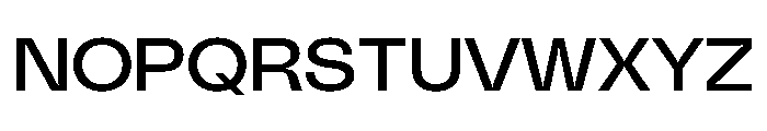 PolySansHebrew NeutralWide Instance Font UPPERCASE