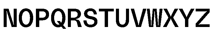 PolySansHebrew RelaxMono Instance Font UPPERCASE