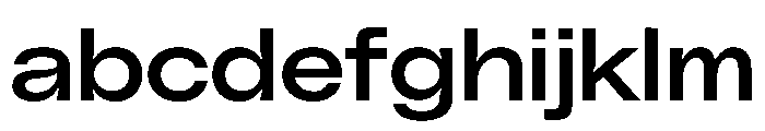PolySansHebrew RelaxWide Instance FONT