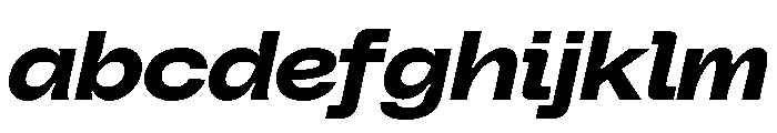 PolySansItalic BulkyWideItalic FONT