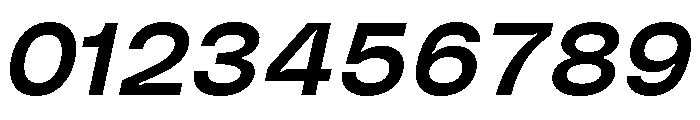 PolySansItalic MedianItalic Font OTHER CHARS