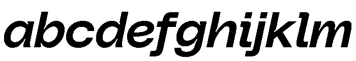 PolySansItalic MedianItalic FONT