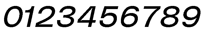 PolySansItalic NeutralItalic Font OTHER CHARS