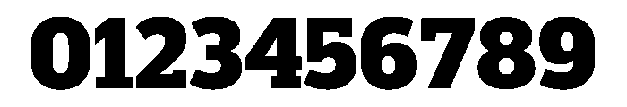 Popular Black Font OTHER CHARS