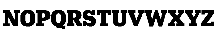 Popular Black Font UPPERCASE