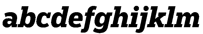 Popular Bold Italic FONT
