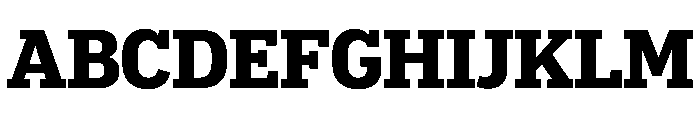 Popular Bold Font UPPERCASE