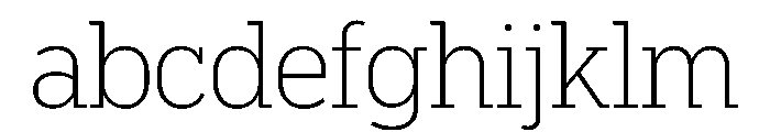 Popular Extralight FONT