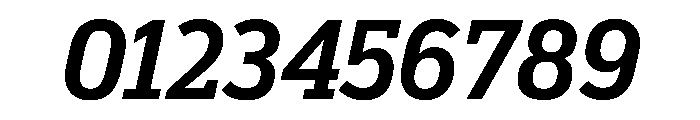 Popular Medium Italic Font OTHER CHARS