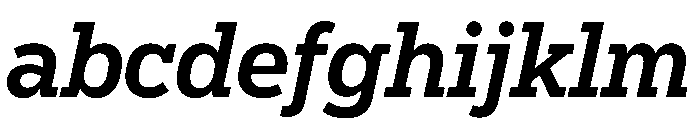 Popular Medium Italic FONT