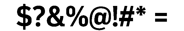 Popular Medium Font OTHER CHARS