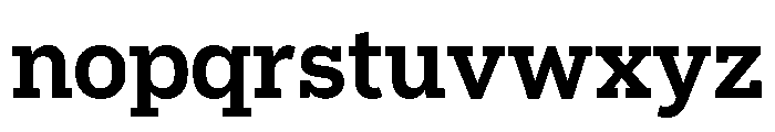 Popular Medium Font LOWERCASE