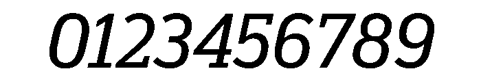 Popular Regular Italic Font OTHER CHARS
