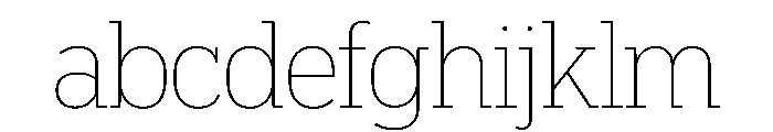 Popular Thin FONT