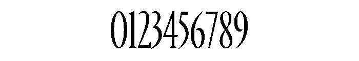 Portrait Condensed Light Font OTHER CHARS