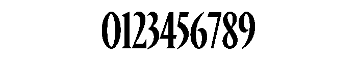 Portrait Condensed Medium Font OTHER CHARS