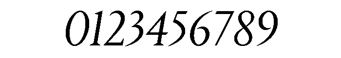 Portrait Q Light Italic Font OTHER CHARS