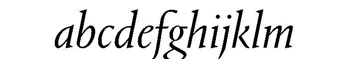 Portrait Q Light Italic FONT