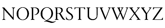 Portrait Q Light Font UPPERCASE