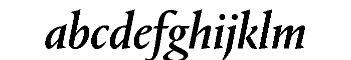 Portrait Q Medium Italic FONT