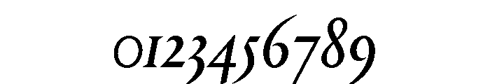 Portrait Regular No 2 Italic Font OTHER CHARS