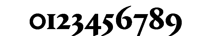 Portrait Text Bold Font OTHER CHARS