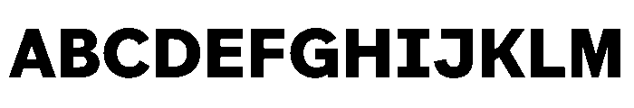 Poseidon Sans Bold Font UPPERCASE