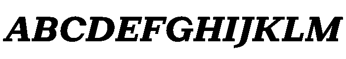 Post TRIAL BoldItalic Instance Font UPPERCASE