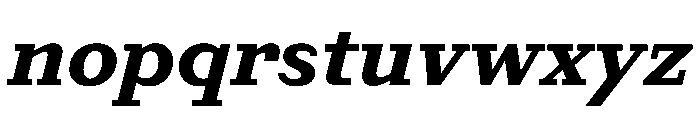 Post TRIAL BoldItalic Instance Font LOWERCASE