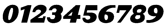 Post TRIAL HeavyItalic Instance Font OTHER CHARS