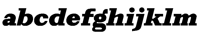 Post TRIAL HeavyItalic Instance FONT