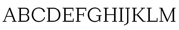 Post TRIAL Light Instance Font UPPERCASE