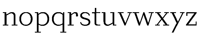 Post TRIAL Light Instance Font LOWERCASE