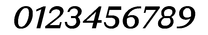 Post TRIAL MediumItalic Instance Font OTHER CHARS