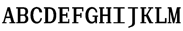 Post TRIAL MonoMedium Instance Font UPPERCASE