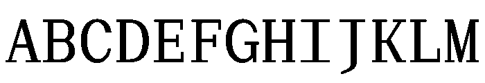 Post TRIAL MonoRegular Instance Font UPPERCASE