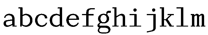 Post TRIAL MonoRegular Instance FONT