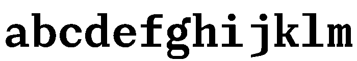 Post TRIAL MonoSemiBold Instance FONT