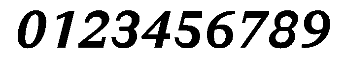Post TRIAL MonoSemiBoldItalic Instance Font OTHER CHARS
