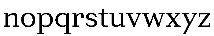 Post TRIAL Regular Font LOWERCASE